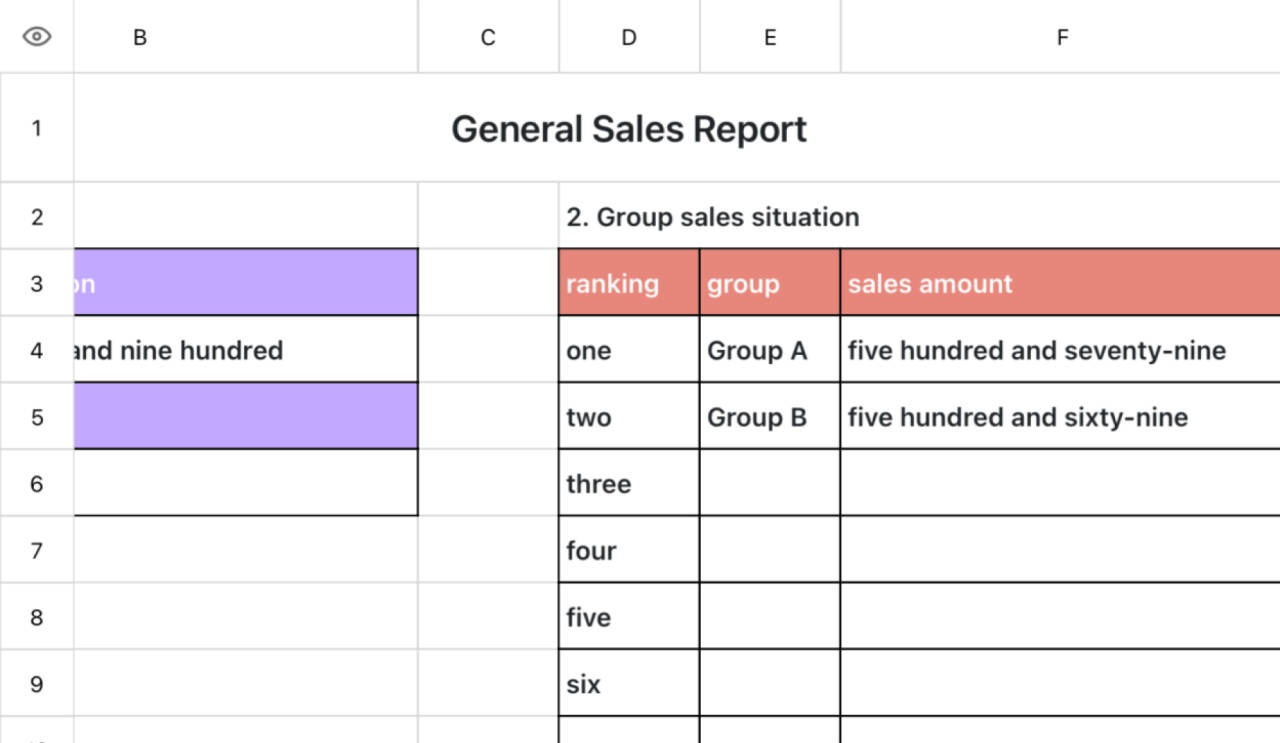 General sales debriefing 1